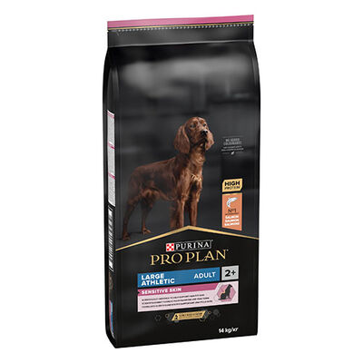 Pro Plan Large Athletic Sensitive Skin Somonlu Buyuk Irk Kopek Mamasi 14 Kg